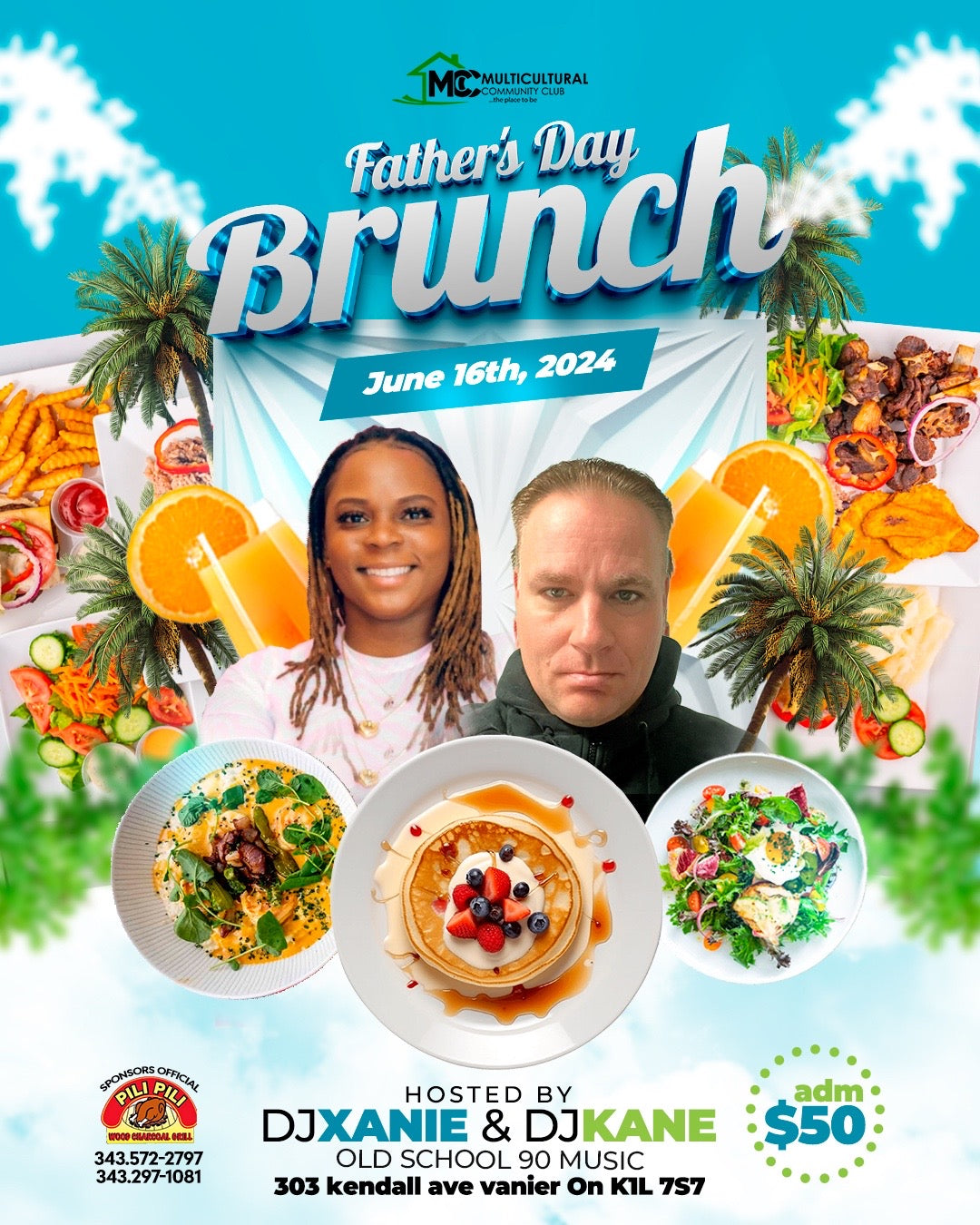 Brunch de la fête des pères à Ottawa