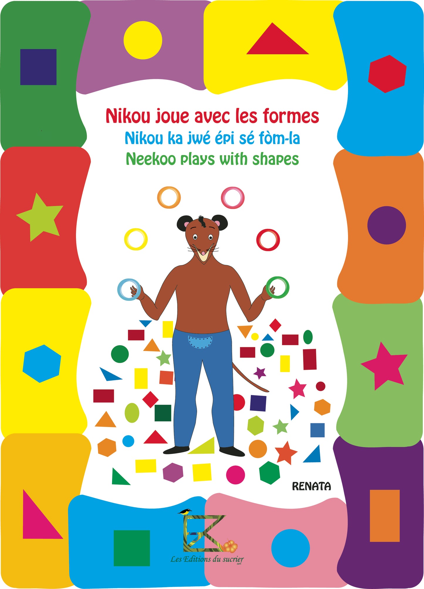 Nikou joue avec les formes